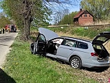 Czołówka na dw382 między Kamieńcem Ząbkowickim a Paczkowem