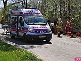 Czołówka na dw382 między Kamieńcem Ząbkowickim a Paczkowem