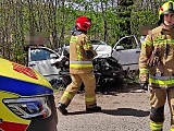 Czołówka na dw382 między Kamieńcem Ząbkowickim a Paczkowem