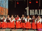 Pochód pierwszomajowy w Srebrnej Górze