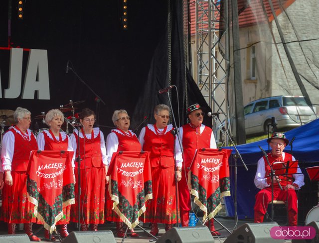 Pochód pierwszomajowy w Srebrnej Górze