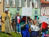 Pochód pierwszomajowy w Srebrnej Górze