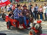 Pochód pierwszomajowy w Srebrnej Górze