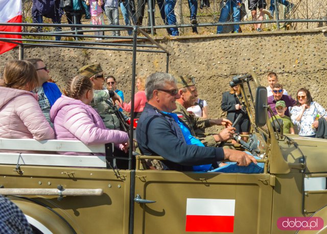 Pochód pierwszomajowy w Srebrnej Górze