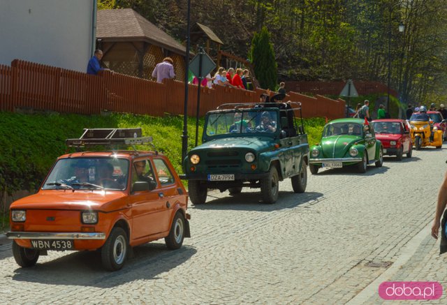 Pochód pierwszomajowy w Srebrnej Górze