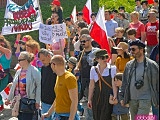Pochód pierwszomajowy w Srebrnej Górze