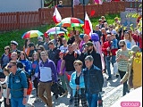 Pochód pierwszomajowy w Srebrnej Górze