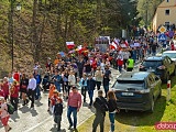 Pochód pierwszomajowy w Srebrnej Górze