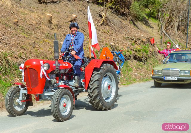 Pochód pierwszomajowy w Srebrnej Górze