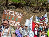 Pochód pierwszomajowy w Srebrnej Górze