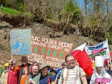 Pochód pierwszomajowy w Srebrnej Górze