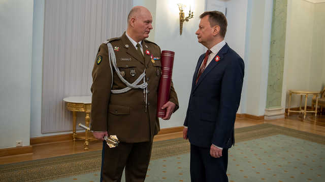 Pochodzący z Ząbkowic Śląskich Dariusz Machula  mianowany na generała brygady Wojska Polskiego