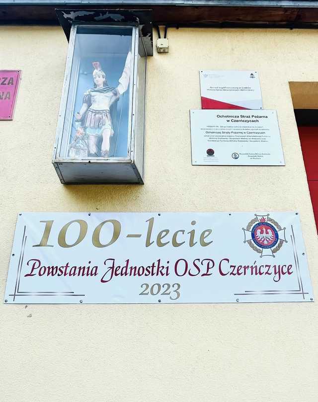 100-lecie powstania remizy strażackiej w Czerńczycach