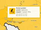 UWAGA! BURZE Z GRADEM