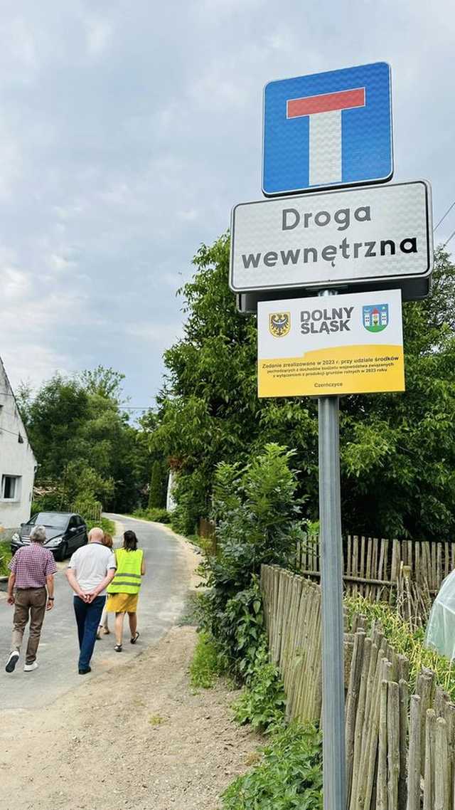 Nowa droga dojazdowa w Czerńczycach oddana do użytku