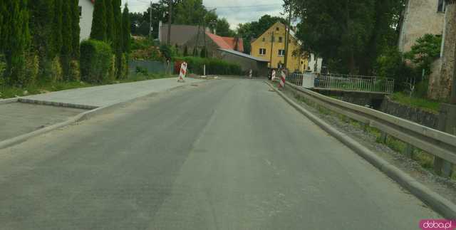Remont drogi w Rudnicy. 