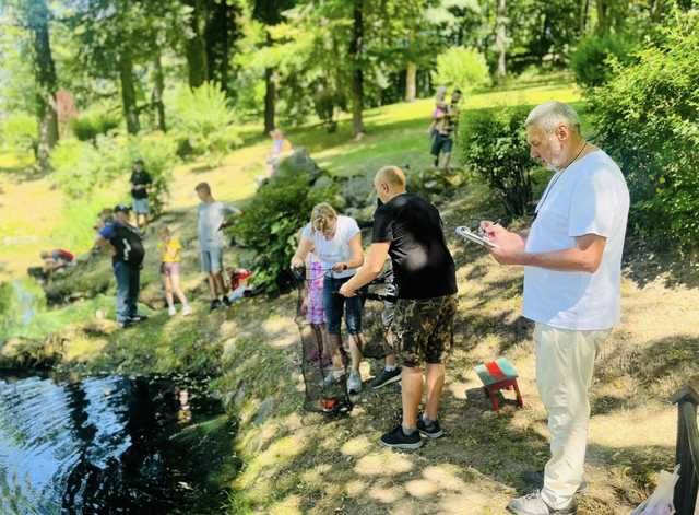 Młodzi miłośnicy wędkarstwa rywalizowali o Puchar Burmistrza Ziębic [FOTO]