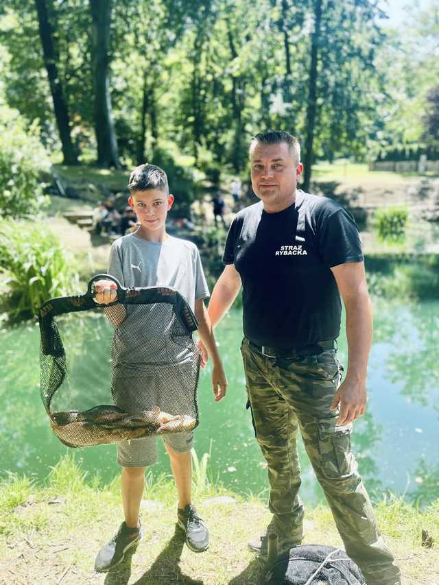 Młodzi miłośnicy wędkarstwa rywalizowali o Puchar Burmistrza Ziębic [FOTO]