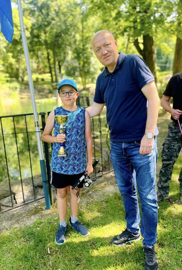 Młodzi miłośnicy wędkarstwa rywalizowali o Puchar Burmistrza Ziębic [FOTO]