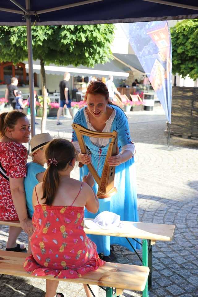 Na ząbkowickim rynku odegrano spektakl Magiczna fasola [FOTO]