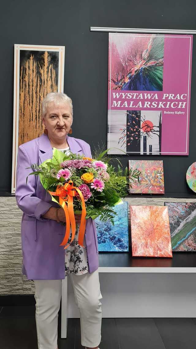 Otwarto wystawę prac malarskich Bożeny Kąfery [FOTO]
