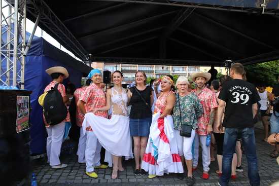 Gorące kolumbijskie rytmy na ząbkowickim Rynku