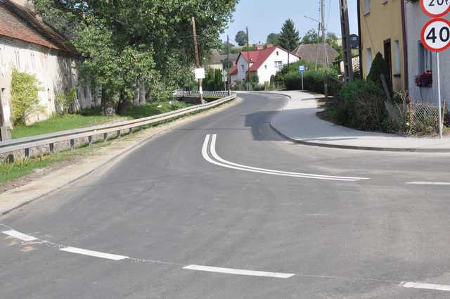 Przebudowa drogi powiatowej w Rudnicy dobiegła końca