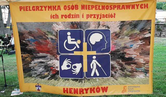 Pielgrzymka Osób Niepełnosprawnych ich Rodzin i Przyjaciół w Henrykowie