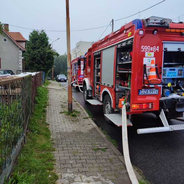 Wybuch w budynku gospodarczym, jedna osoba poszkodowana