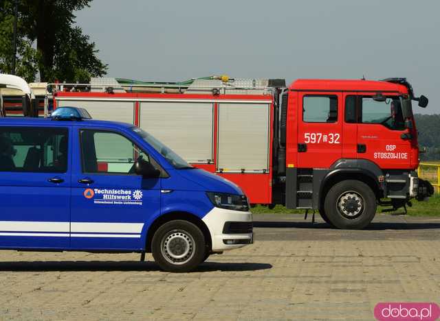 Strażacy z Berlina u kolegów z gminy Stoszowice 