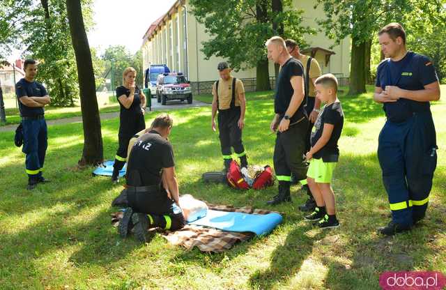 Strażacy z Berlina u kolegów z gminy Stoszowice 