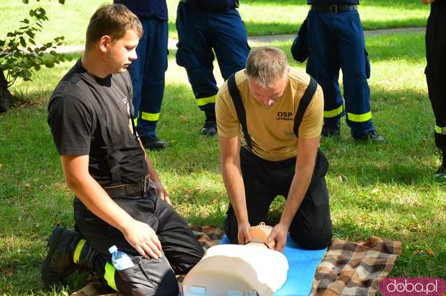 Strażacy z Berlina u kolegów z gminy Stoszowice 