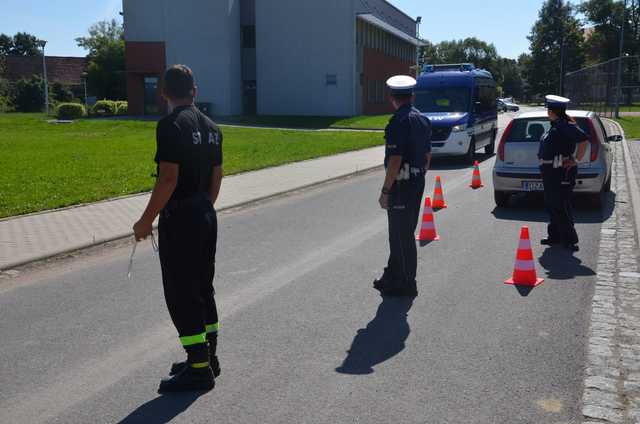 Strażacy z Berlina u kolegów z gminy Stoszowice 