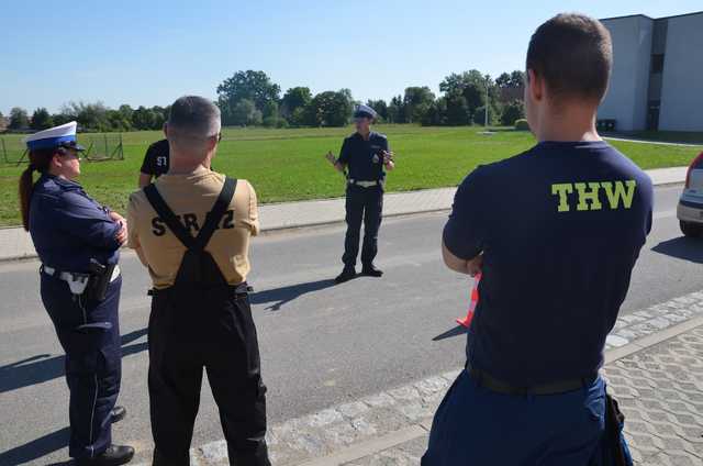 Strażacy z Berlina u kolegów z gminy Stoszowice 