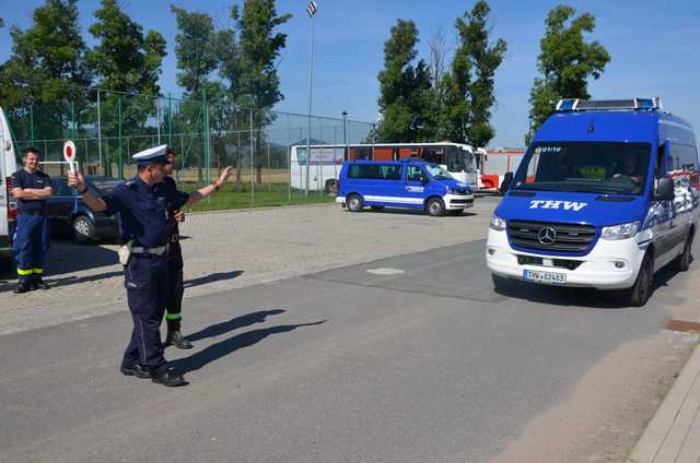 Strażacy z Berlina u kolegów z gminy Stoszowice 