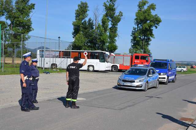 Strażacy z Berlina u kolegów z gminy Stoszowice 