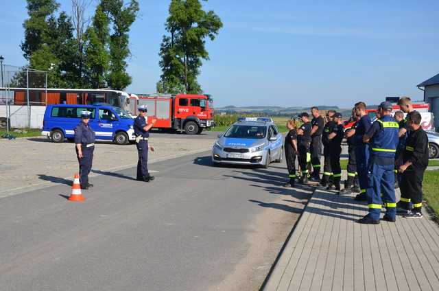 Strażacy z Berlina u kolegów z gminy Stoszowice 