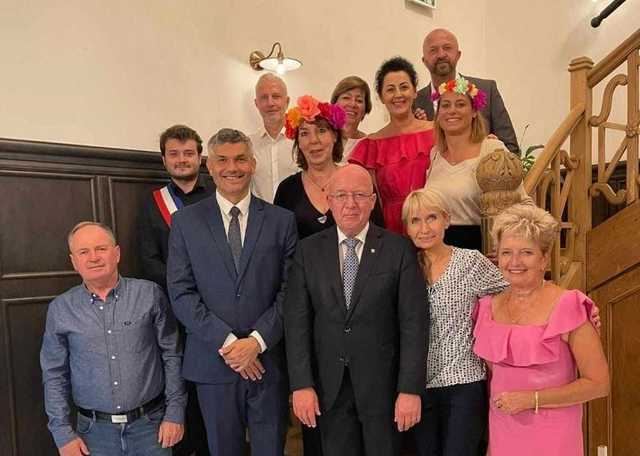 Przedstawiciele z Wiesloch (Niemcy) i Fontenay-aux-Roses (Francja) z wizytą w Ząbkowicach Śląskich 