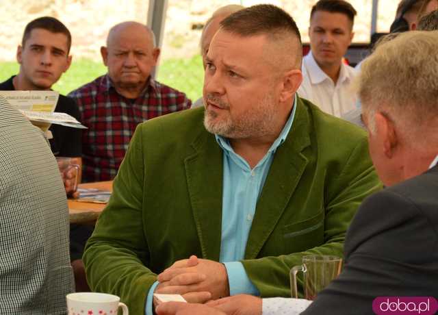 spotkanie Kosiniaka-Kamysza z rolnikami w Lutomierzu
