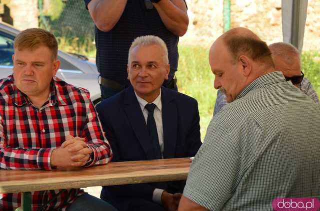 spotkanie Kosiniaka-Kamysza z rolnikami w Lutomierzu