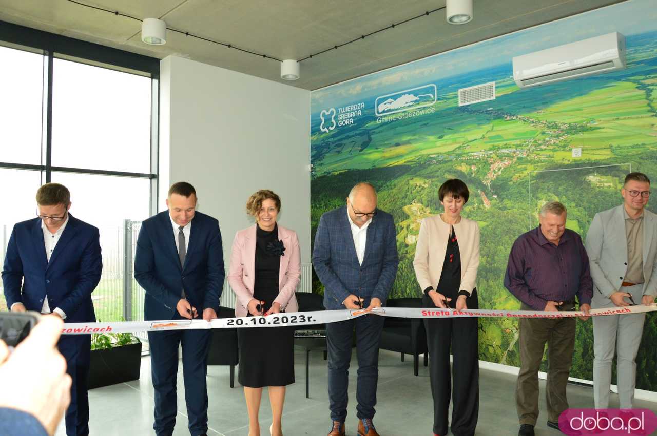 Uroczyste otwarcie Strefy Aktywności Gospodarczej w Stoszowicach