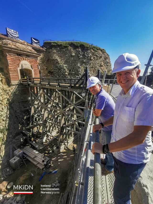Prace na Twierdzy Srebrna Góra trwają nieprzerwanie
