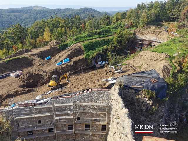 Prace na Twierdzy Srebrna Góra trwają nieprzerwanie