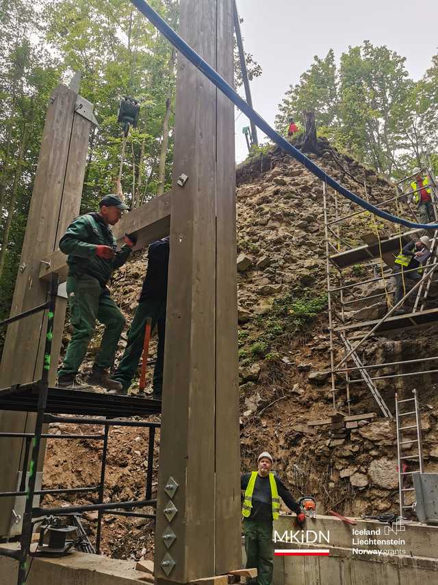 Prace na Twierdzy Srebrna Góra trwają nieprzerwanie