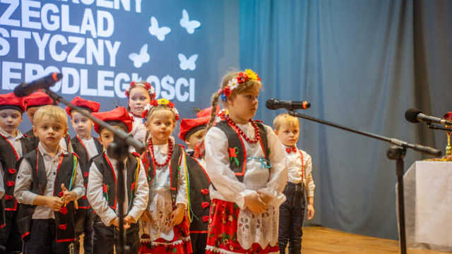 Przedszkolaki artystycznie dla Niepodległej