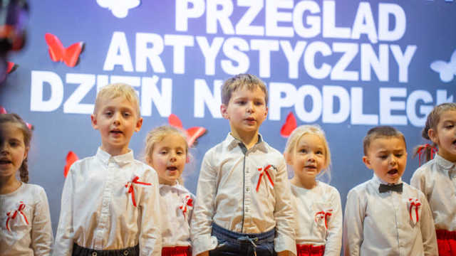 Przedszkolaki artystycznie dla Niepodległej