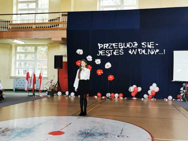 „Przebudź się, jesteś wolny” - akademia z okazji Święta Niepodległości w Kamieńcu Ząbkowickim