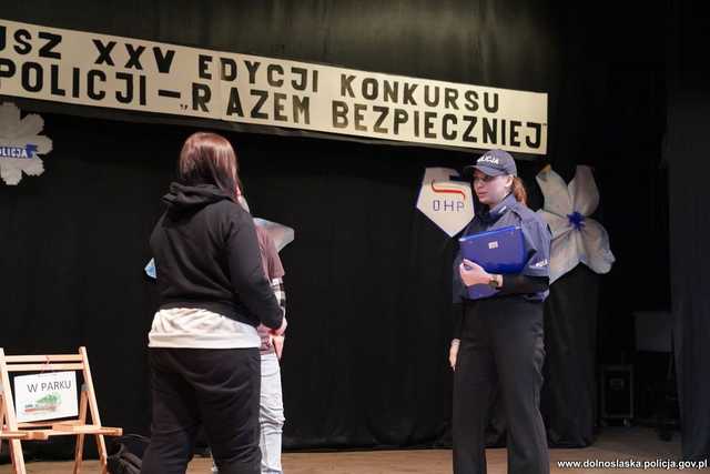 Finał XXV Jubileuszowej Edycji Konkursu Wiedzy o Policji „Razem Bezpieczniej”