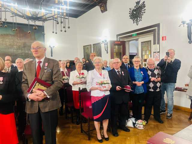 Czternaście par obchodziło złote i diamentowe gody w Ziębicach