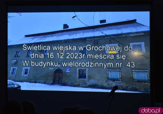  Uroczyste otwarcie świetlicy wiejskiej w Grochowej